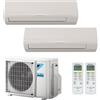 DAIKIN CONDIZIONATORE DAIKIN SENSIRA DUAL SPLIT 12000+12000 BTU INVERTER R32 2MXF50 A++