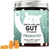 BEAUTYBEARS GmbH Bears with Benefit One In A Billion Vitamin - Integratore a base di probiotici - 45 orsetti gommosi