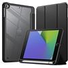 JETech Custodia per iPad mini 5/4 (Modello 2019/2015 da 7,9 Pollici) con Portapenne, Posteriore Chiaro Trasparente Supporto Sottile per Tablet Cover Antiurto (Nero)
