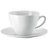 ROSENTHAL STUDIO-LINE TAZZA TE CON PIATTINO MESH BIANCO