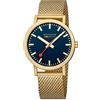 Mondaine Orologio Analogico al Quarzo Uomo con Cinturino in Acciaio Inossidabile A660.30360.40SBM