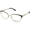 Michael Kors Marsaille MK3064B 1014 | Occhiali da Vista Graduati | Prova Online | Metallo | Cat Eye, Ovali / Ellittici | Nero, Argento | Adrialenti