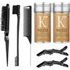 Beauty Searcher 2 PCS Rotto Dei Capelli Artefatto Bastone di Cera Per Capelli Pomata Per Capelli Bastone Professionale Dei Capelli Rotti Che Modella Gel Capelli Crespo Fisso Soffici Hairstyling Cera Tenere 75g