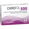 FARMITALIA Srl - SOC. UNIPERS. CHIROFOL 500 20 Compresse 800mg