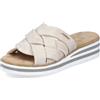 Rieker Ciabatte donna V0208, Beige 60, 43 EU Stretta