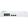 QNAP QSW-308S switch di rete Non gestito Gigabit Ethernet [10/100/1000] Bianco (