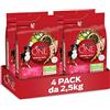 PURINA Pro Plan PURINA ONE Medium Maxi Controllo del peso Crocchette per Cani Adulti Sterilizzati con Tacchino 4 Sacchi da 2.5kg
