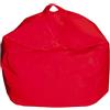 Avilia Poltrona a Sacco Moderno e Versatile - Pouf per Interni ed Esterni, Seduta Morbida e Confortevole per Relax, Ideale per Soggiorno, Camera e Giardino, 65x62cm, Rosso