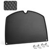 onlyfire Piastre per Barbecue in Ghisa per Griglie Weber Serie Q200&Q2000, Piastra per Grill per Griglie a Gas Weber Q200 Q220 Q240 Q2000 Q2200 Q2400, Ricambio per Weber 6559, 1 Pezzo