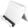 Longivia Porta Cellulare da Tavolo Regolabile materiale PREMIUM Universale Bianco Supporto Porta Telefono Scrivania Holder Stand anche Appoggio Reggi Tablet o Poggia Smartphone Sostegno per tavola