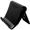 Longivia Porta Cellulare da Tavolo Regolabile materiale PREMIUM Nero Universale Supporto Porta Telefono Scrivania Holder Stand anche Appoggio Reggi Tablet o Poggia Smartphone Sostegno per tavola o comodino