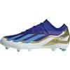 adidas X Crazyfast Messi League Firm Ground Boots, Scarpe da Calcio Unisex-Adulto, Lucid Blue/Blue Burst/Cloud White, 48 EU