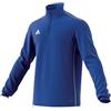 adidas Core18, Felpa. Unisex Bambini, Bold Blue/White, 7-8Y