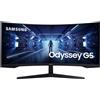 Samsung Monitor Gaming 34" LED Ultra WQHD Curvo 165hz HDR HDMI e DP LC34G55TWW