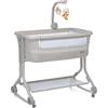 Foppapedretti MyBebè Culla Co-Sleeping, per Bambini dalla nascita a 6 mesi (fino a 9 Kg), Greige
