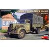 MiniArt 35456 1:35 Dt. 3t Cargo Truck 3,6-36S Mit.Pro. - Replica fedele all'originale, modellismo, kit di costruzione in plastica, artigianato, hobby, incollaggio, modellismo, assemblaggio