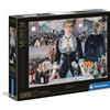 Clementoni - 39661 - Museum Collection - Manet, A Bar at the Folies-Bergère - 1000 pezzi - Made in Italy, puzzle adulti 1000 pezzi, arte, puzzle quadri famosi, dipinti famosi, divertimento adulti