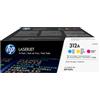 HP 3 TONER CARTRIDGE H.PACKARD CF440AM N.312A COLOR C/M/Y