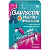 RECKITT BENCKISER Gaviscon Bruciore E Indiigestione 48 bustine - farmaco per il reflusso