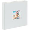walther design Fun FA-205-W - Album Fotografico con Finestra intagliata in Copertina, 26 x 25 cm, Azzurro