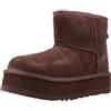 UGG Classic Mini Platform, Stivali alla Moda, Nube di Tuono, 31 EU