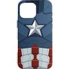 Marvel Custodia per iPhone 16 Pro Max Marvel Capitan America Steve Rogers Uniforme