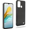 REY Cover in Gel TPU Nera per ZTE Blade A53 PRO, Ultra Sottile 0,33 mm, Morbido Flessibile, Custodia Silicone