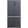Haier CUBE 90 SERIE 5 HCR5919ENMB / Design Cube 4 porte/Total No Frost/XL-Slime, MyZone & Humidity Zone/ABT/volume utile 528 l/ossidiana Black Inox