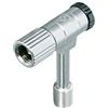 Topeak Pressure Rite Shock Adapter, argento