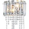 MAYTONI DECORATIVE LIGHTING Hail Lampada da parete neoClassico in vetro e cristallo cromata