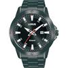 Lorus Orologio sportivo da uomo in acciaio inox, 44 mm, 10 ATM, RH963PX9, Argento