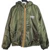 Nasa Giacca Impermeabile Foderare Sherpa Uomo Doppio, Cachi, S