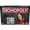 Monopoly Hasbro Monopoly: Netflix La Casa di Carta/La Casa de Papel Edition Gioco da tavolo per adulti e adolescenti, dai 16 anni (versione tedesca), Multicolore