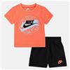 Nike Completo estivo nike bambino nero/arancio