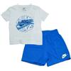 Nike Completo estivo nike bambino bianco/blu
