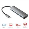 Trust - Halyx Usb-c 4-port Usb3.2 Hub-alluminio