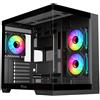 ITEK Case Itek DARK CAVE DS Midi Tower ARGB Nero