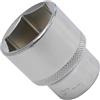 AERZETIX - C70981 - Chiave a bussola 1/2 corpo 27mm x 42mm - chiave a cricchetto - con impronta esagonale 6 lati - in acciaio CR-V 50BV30 - finitura cromata