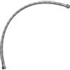 AERZETIX - C51087 - Tubo di alimentazione sanitaria 600mm 3/8'' maschio/femmina - raccordo flessibile per rubinetti/bagno/cucina - flessibile di collegamento