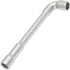 Aerzetix - C68460 - Chiave a pipa aperta 11mm a 6 lati 151x35x16mm - accessorio auto serraggio allentamento assemblaggio - colore argento