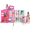 MATTEL Barbie - Loft Casa delle Vacanze, Plyaset con Bambola HRJ77