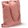 Shopper richiudibile in cotone riciclato personalizzata Plika 38 x 42 cm personalizzate o neutre