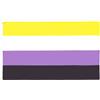 AZ FLAG Bandiera Orgoglio Non-Binario 150x90cm - Bandiera Genderqueer 90 x 150 cm