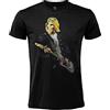 Merch Traffic T-Shirt Kurt Cobain Maglietta Musica Rock Nirvana Ufficiale Nera Cotone Unisex Adulto Ragazzo (IT, Testo, M, Regular, Regular, Nero)