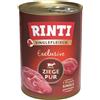 RINTI Singlefleisch Exclusive Goat Pure alimento monoproteico capra 400g