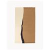 Ferm Living Tappeto kilim in lana tessuto a mano con frange Soil