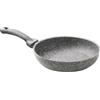 Accademia Mugnano Padella in Alluminio Forgiato 24 cm Rivestimento AM Mineral Stone Cuore di Pietra