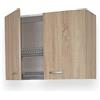 GI.MAR Pensile Colapiatti Rovere Well 80 cm 2 Ante H.60