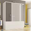 GEAPLAST Box Sopravasca 3 Lati 70x160x70 Soffietto Doppia Apertura