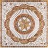 BANI MOSAICI Rosone Mosaico marmo cm 66 x 66 x 0,8 su rete per pavimenti